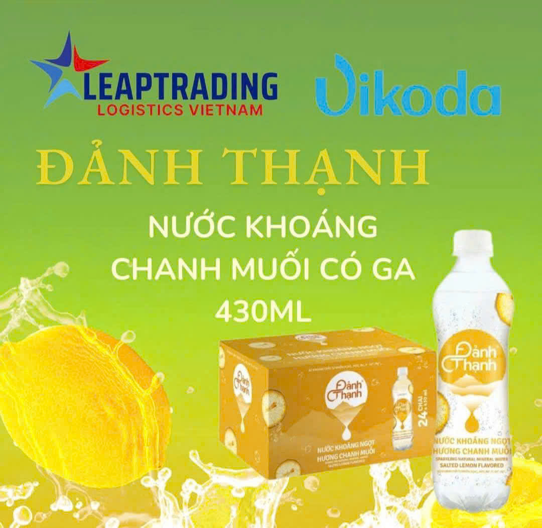 Nước Khoáng Đảnh Thạnh Có Ga Hương Chanh Muối