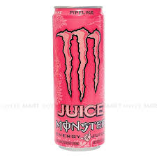 Nước monster pipeline punch tăng lực lon hồng