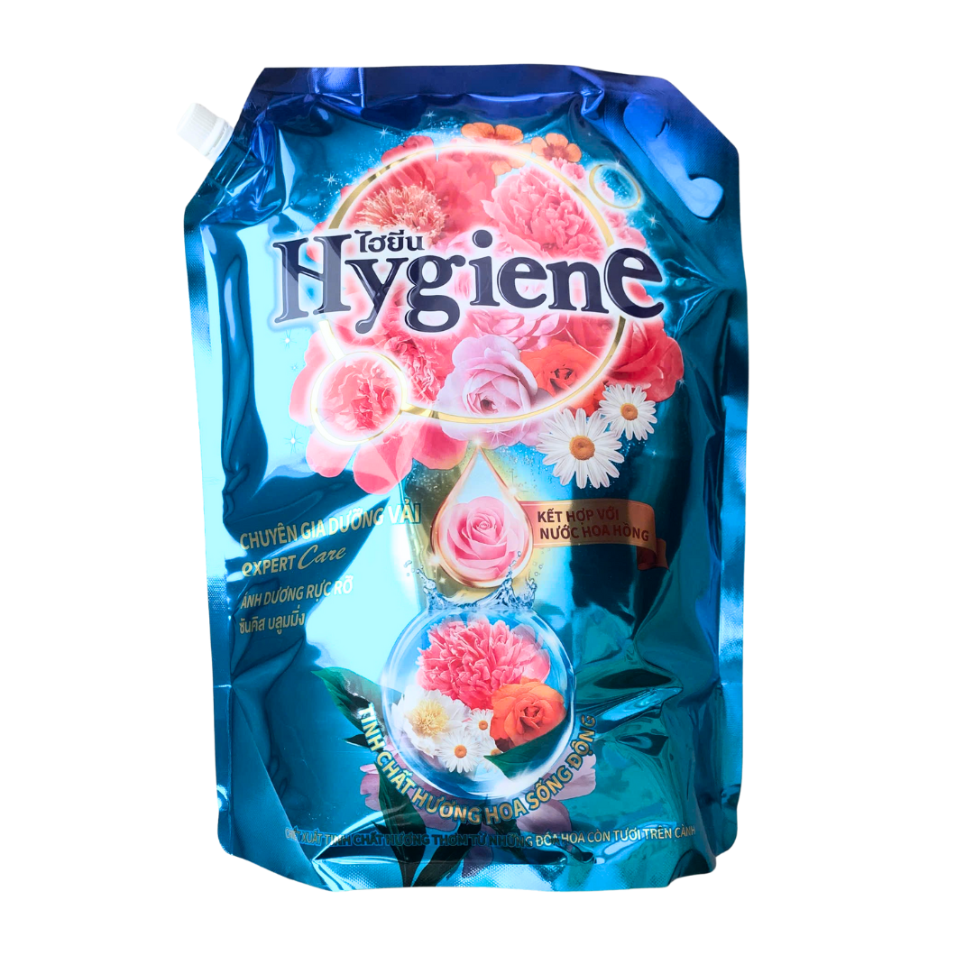 HYGIENE Nước Xả Vải Đậm Đặc  3500ml màu xanh