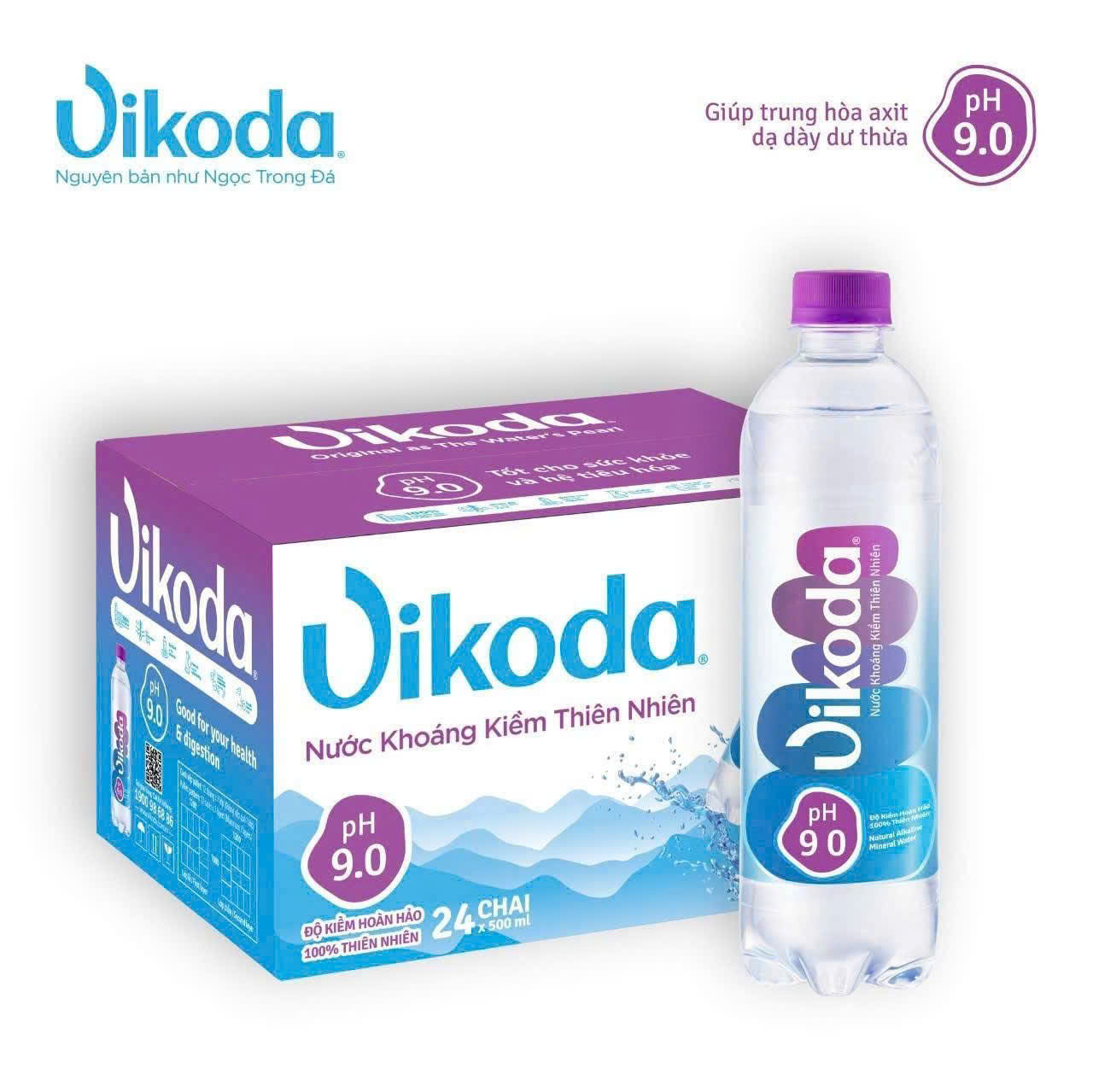 Vikoda Nước Khoáng Kiềm Thiên Nhiên
