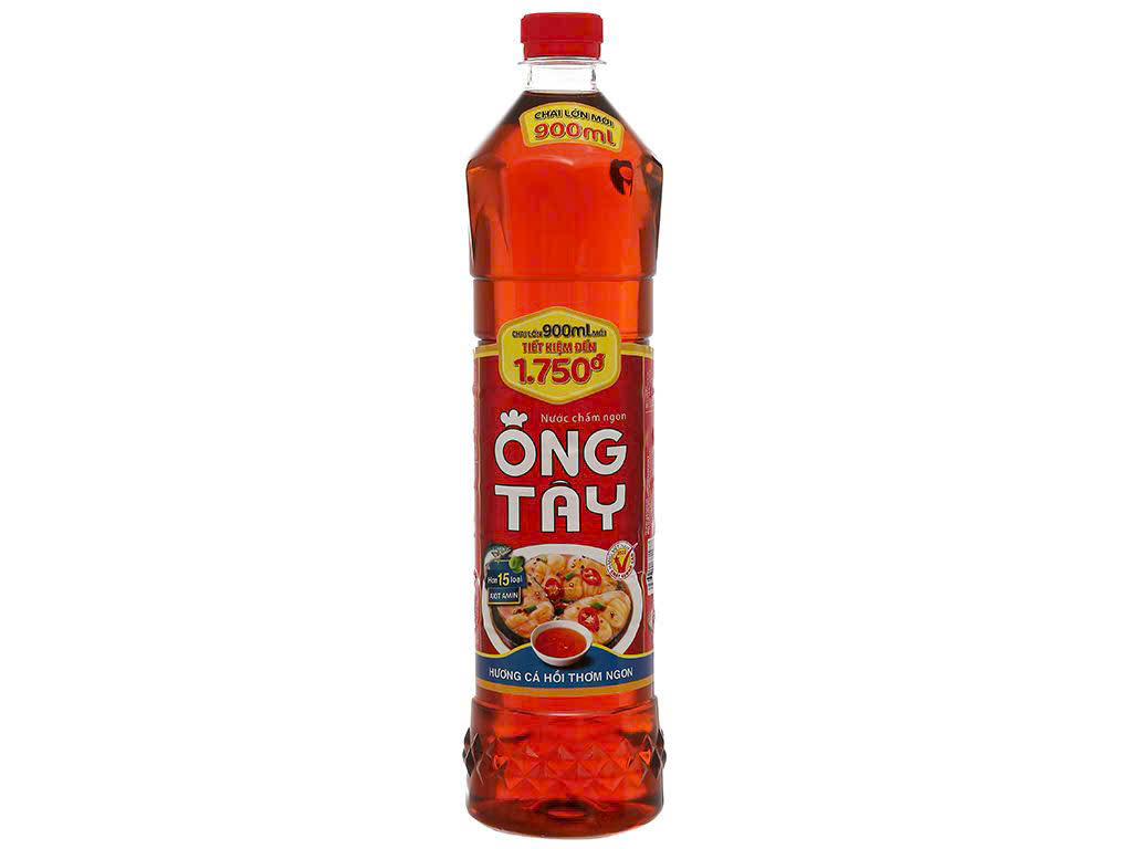 Nước mắm Ông tây - Thùng 15 chai x 900ml