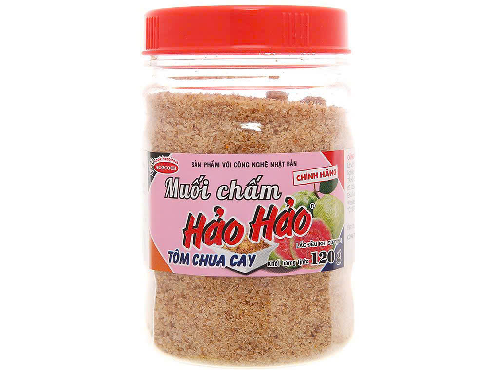 Muối chấm Hảo Hảo - Thùng 24 hũ x 120g
