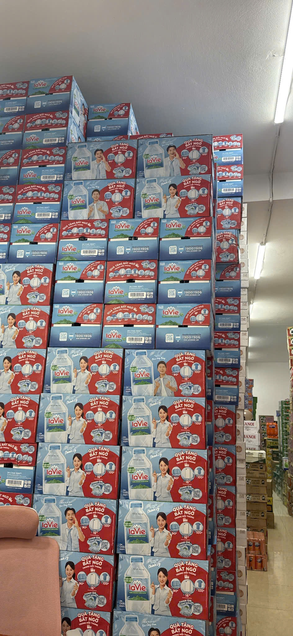 Lavie - Thùng 24 Chai X 500ml CÓ KM