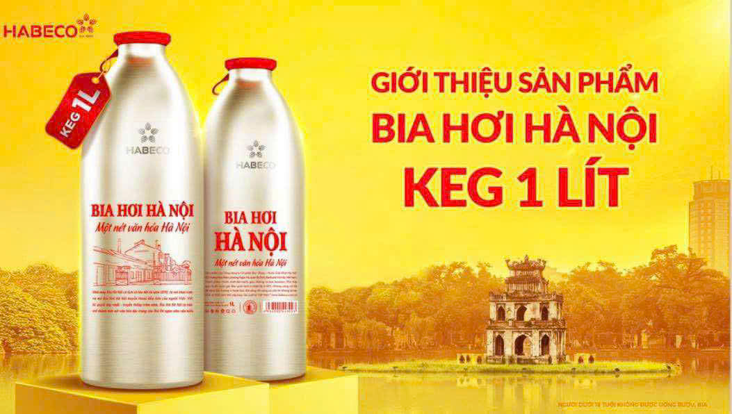 BIA HƠI KEG 1L