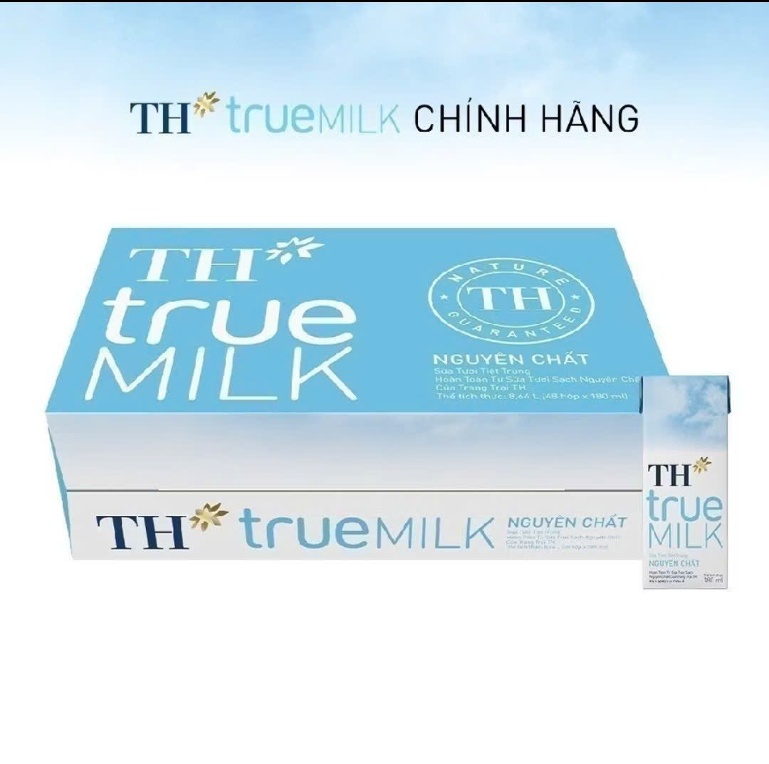 sữa TH 110 ml nguyên chất