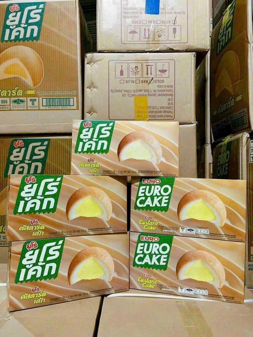 bánh trứng EURO (vị truyền thống ) 12 hộp