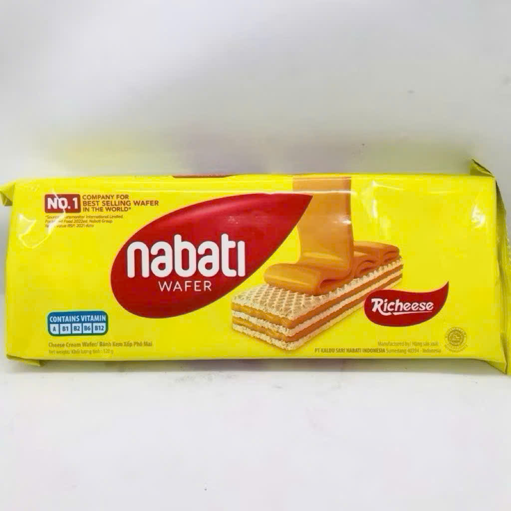 Bánh kem xốp NABATI phô mai gói 110g
