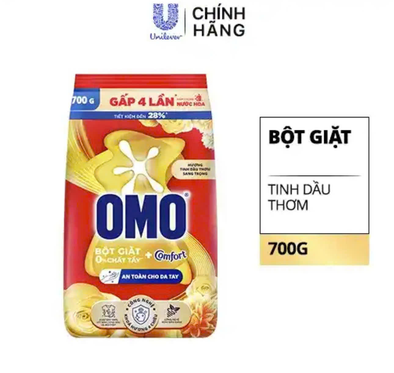 BG OMO COMFORT TINH DẦU THƠM 700G-18G
