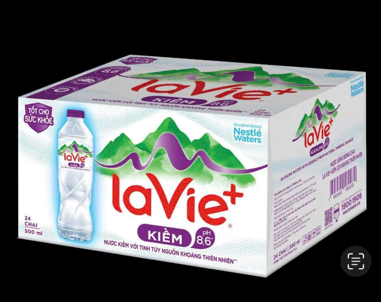 lavi kiềm 24 chai 500ml