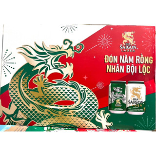 Bia Sài Gòn Lager - Thùng 24 Lon X 330ml